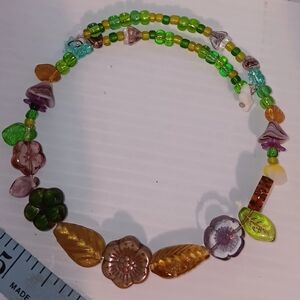 Hand Crafted Wrap Necklace~